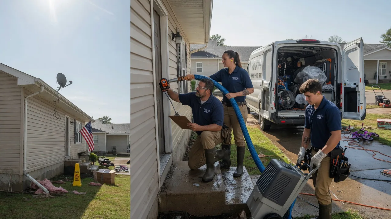 Ceiling Water Damage Restoration in Arcadia, IA near me